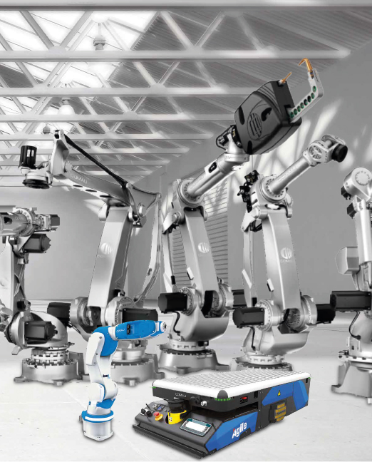 1:10 COMAU Robot Manipulator Arm Industrial Movable Robot Manipulator Model 