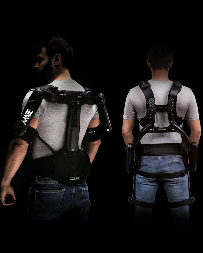 Robotic exoskeleton for ergonomic support