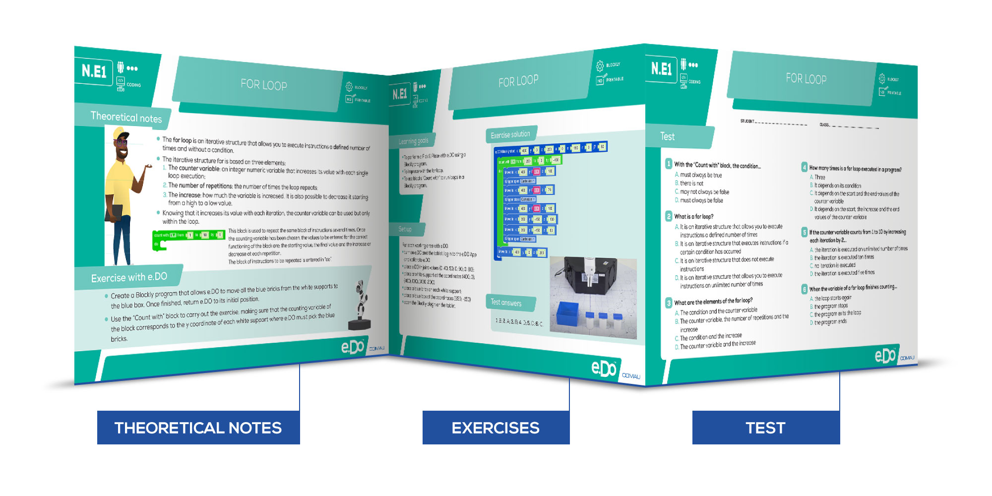 Activity Card Inwebsite Activity Cards - e.DO People Learn Robotics | Comau